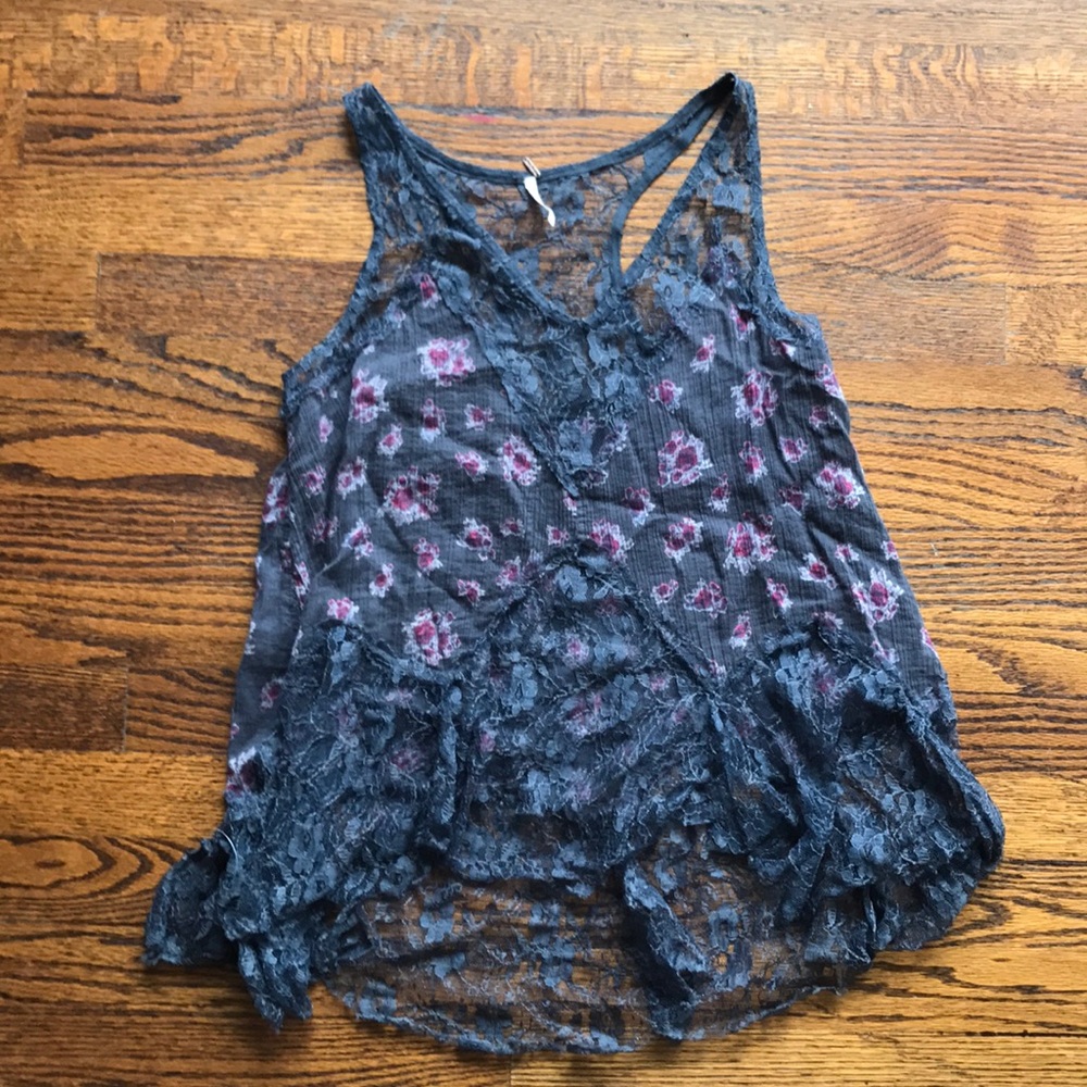 Free people shirt lace